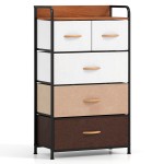 5-Drawer Fabric Dresser