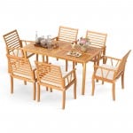 Wood 7 Pieces Style 1