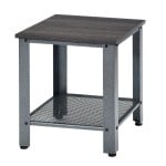 2-Tier Industrial End Table