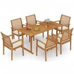 Wood 7 Pieces Style 2