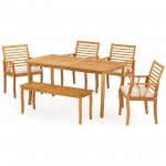 Wood 6 Pieces Style 1