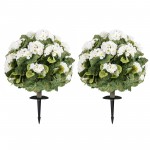 Artificial Begonia Ball Trees