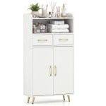 with 2 Drawers & Top Shelf