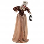 Old Lady Holding Lantern