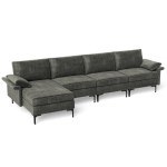 4-Seat L-shaped Sofa