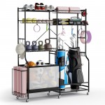 with Yoga Mat Holder & 13 Hooks