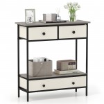 with Open Storage Shelf