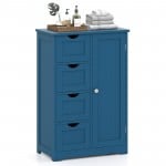 Wooden 4-Drawer Cabinet