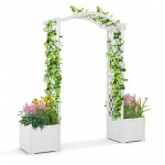 Wooden Garden Arbor