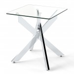 Glass Side Table