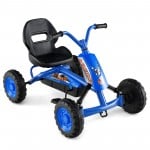 Go Kart with Adjustable seat, Steering Handlebars