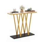 Gold Entryway Table
