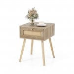 Modern Rattan Nightstand
