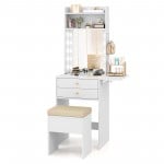 Compact Vanity Desk Set