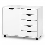5-Drawer with Side Cabinet
