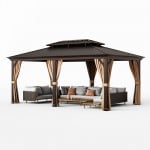 12 x 20 Feet Double Roof
