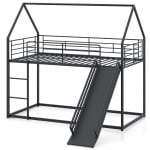 Twin Over Twin Low Bunk Bed