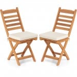 with Seat Cushions（Set of 2）