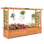 Double Planters 79 x 17.5 x 45 Inch
