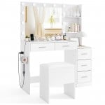 with Hair Dryer Stand