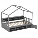 Trundle with 14 Storage Cubes