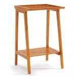 5 Bars & Bottom Shelf / Teak Wood