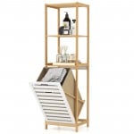 Tall 3-Tier with Tilt-out Hamper