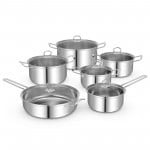 12 Piece Pots and Pans Set