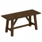 Wooden Entryway Bench