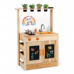 Mud Kitchen with Pots