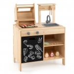 Barbecue Grill Play with Chalkboard
