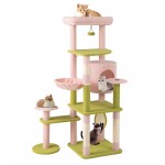 58 Inch Tall Multi-Level Cat Tree