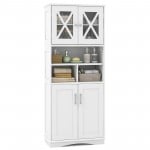 [57 Inch H] 2-Door Cabinet with Compartment