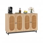 4 Doors with Adjustable Shelves