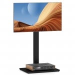 Height Adjustable Floor TV Stand