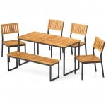 Wood 6 Pieces Style 3
