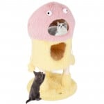 Cute Monster-Themed Cat Tower