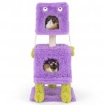 Cute Monster-Themed Cat Tower