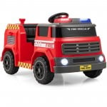 12V Fire Truck with Interphone & Water tank & Shovel