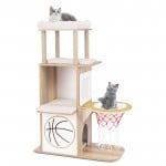 47 Inches Wooden Cat Tree