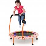with Colorful Lights and Removable Handrail