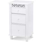With 3 Drawers