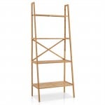 Bamboo Ladder Bookshelf