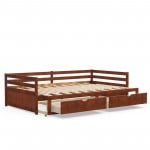 Wooden & Twin to King Trundle