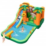 Monkey-Themed Inflatable Bounce (without Blower)