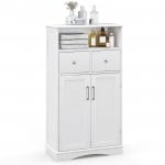 [43 Inch H] 3-Tier Cabinet & 2 Drawers & Open Compartment