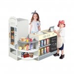 White & Gray Store Playset
