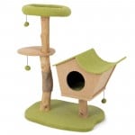 43 Inch Wooden Cat Tree