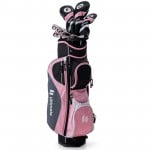 Higher configuration, more poles, higher carbon content (ladies' model)