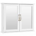 [19.5-In H] 2 Mirrored Doors Cabinet